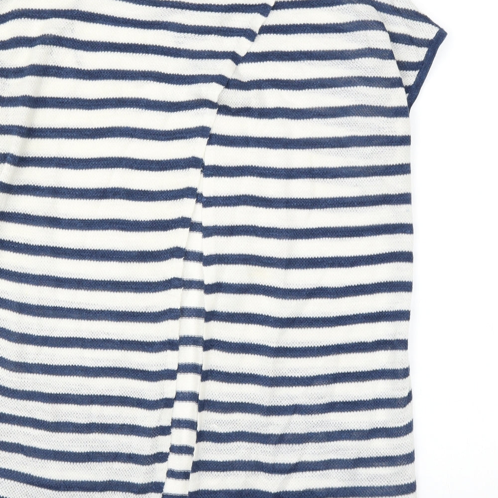 Womens UK Size 8 NEXT White Basic T-Shirt