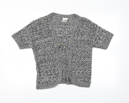 Pulse Womens Grey Knit Cardigan Jumper Size S