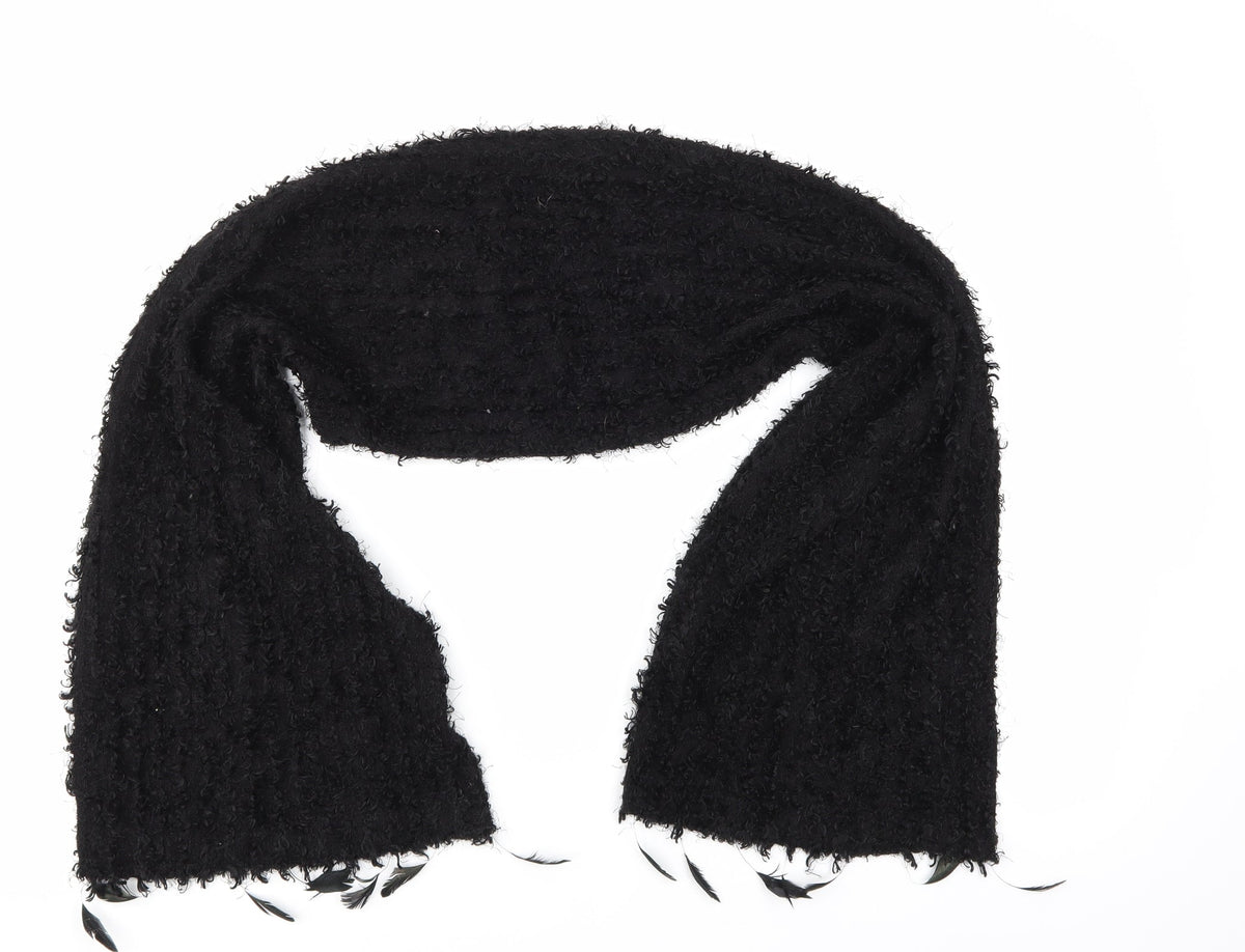 Jill main Womens Black Scarf