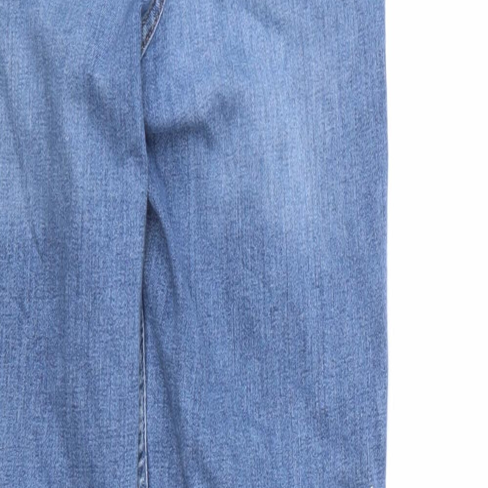 & denim Womens Blue Denim Skinny Jeans Size M L25 in