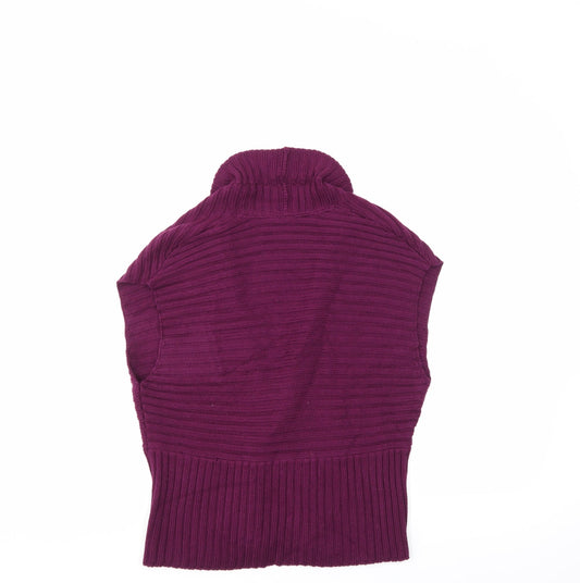 Betty Barclay Womens Purple Striped Jersey Tank