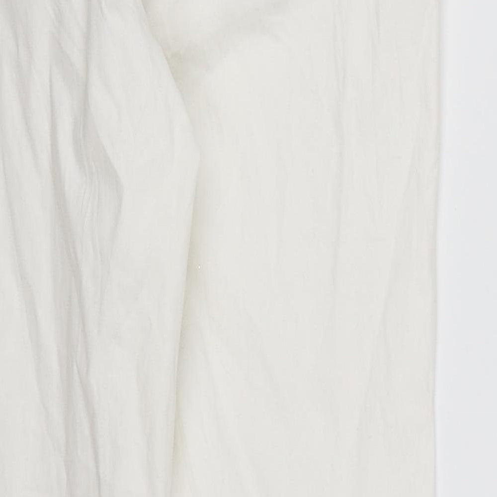 Espirit Womens White Denim Straight Jeans Size 12 L26 in - white jeans