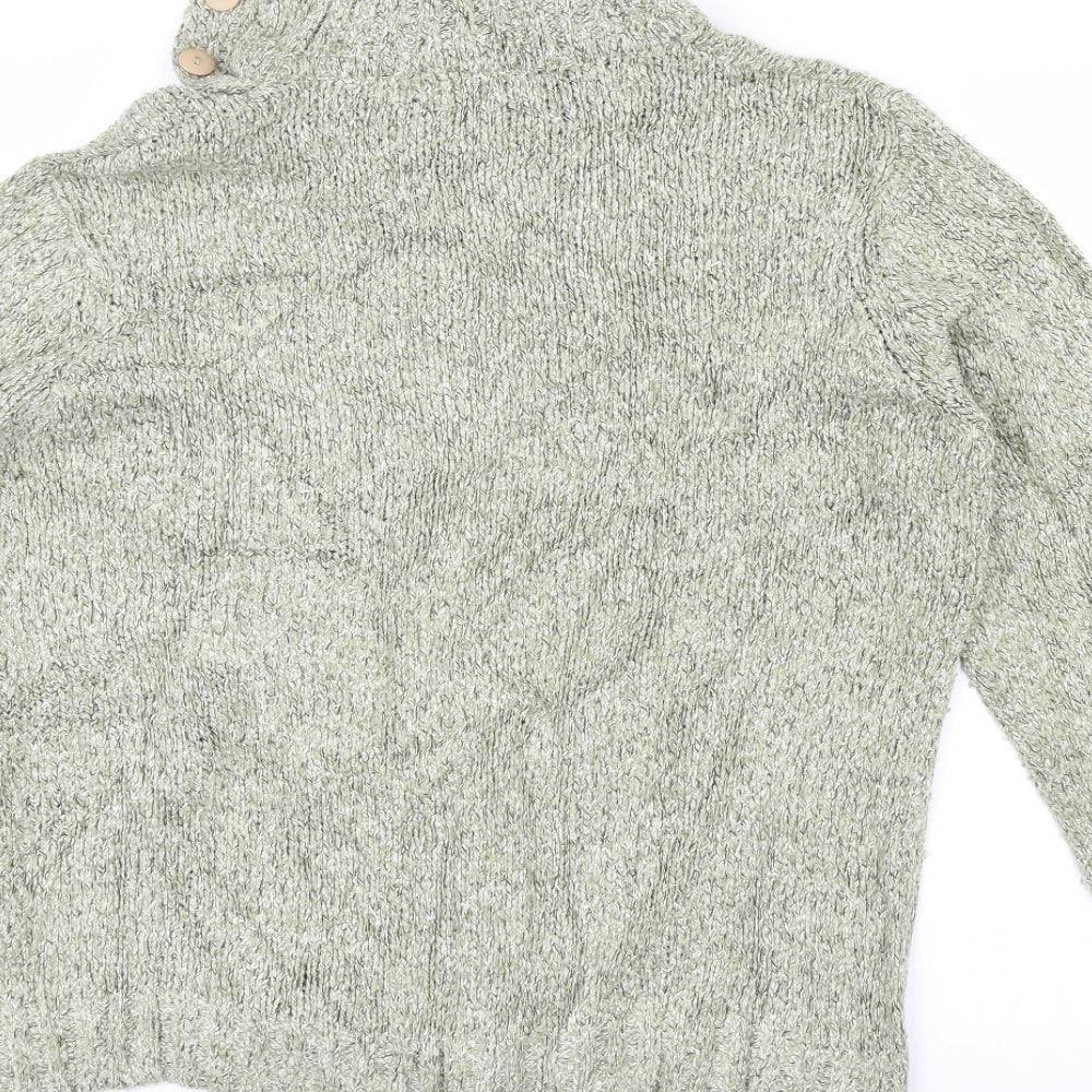 Bonmarché Womens Green Pullover Jumper Size L