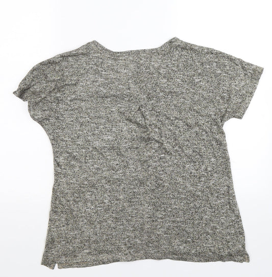 Womens UK Size 14 Marks and Spencer Gold Tunic T-Shirt