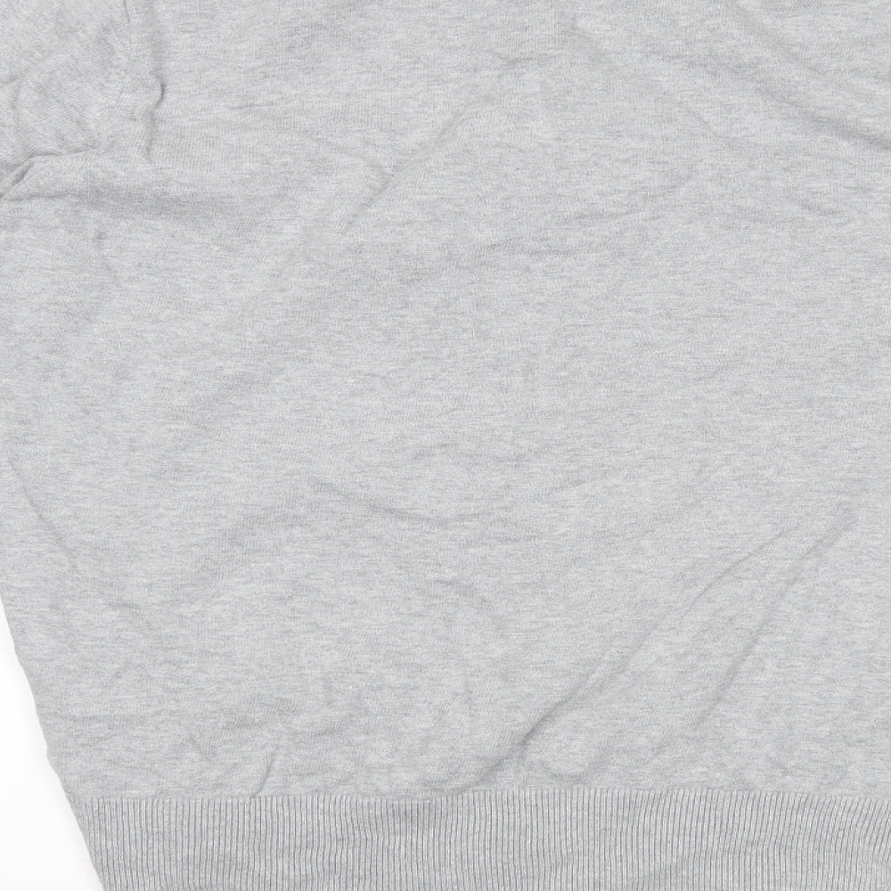 George Mens Grey Pullover Jumper Size L