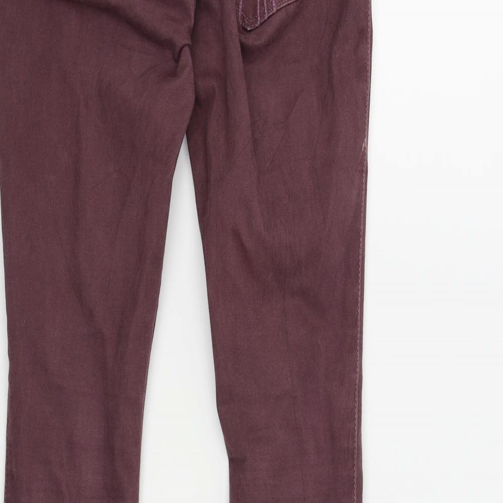 Hollister Womens Purple Cropped Jeans Size 24 in L26 in