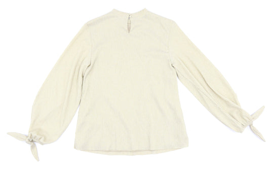 Womens UK Size 8 Marks and Spencer Green Basic Blouse