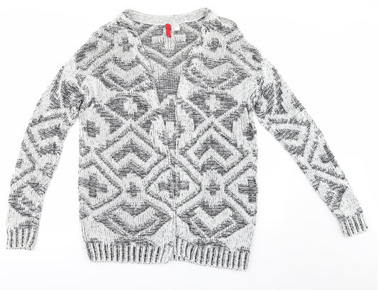 Divided by H&M Womens Gold Cardigan Jumper Size S