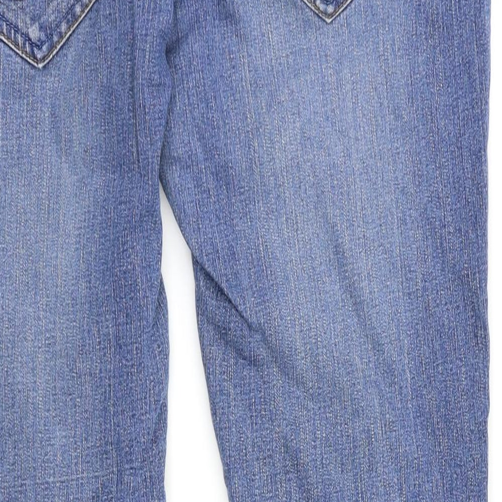 Cherokee Womens Blue Straight Jeans Size 12 L29 in