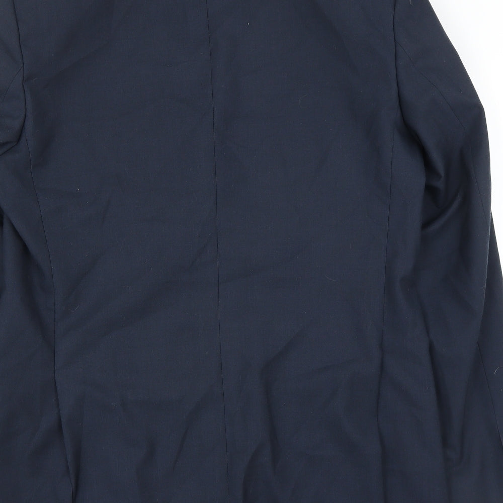 Mens UK Size 40 Daniel Grahame Regular Blue Suit Jacket