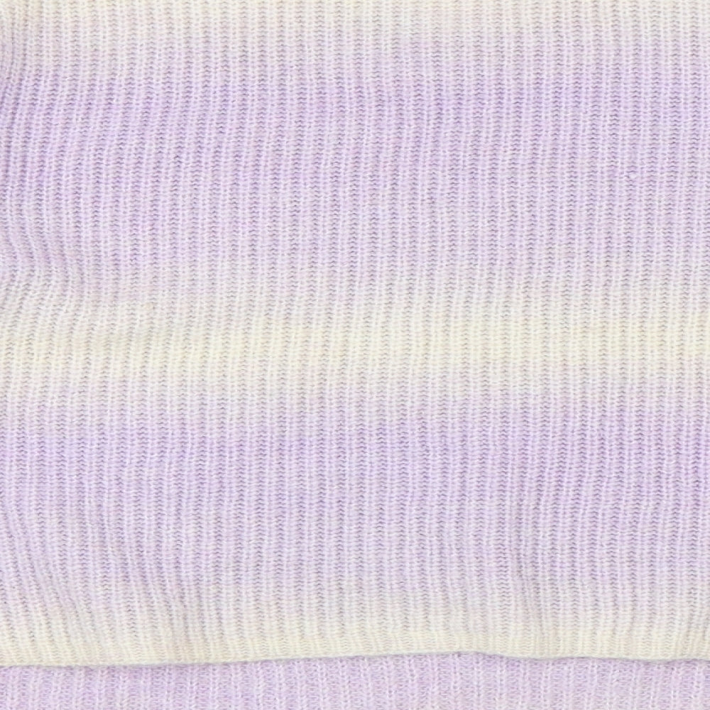 New Look Mens Purple Pullover Jumper Size L