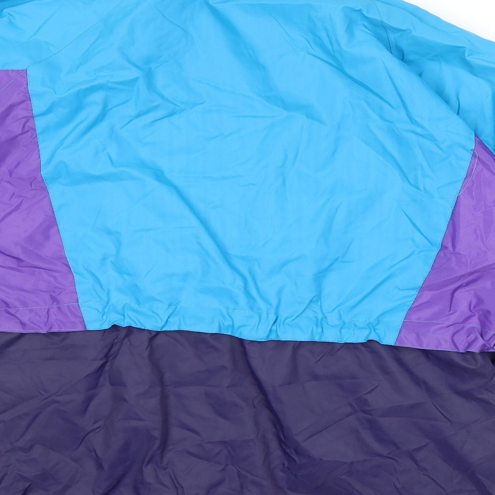 Mens UK Size S SKAYZER Blue Rain Coat