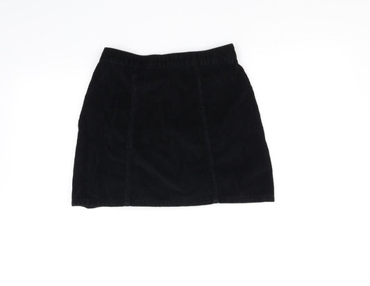 deniem & co Womens Black   A-Line Skirt Size 6