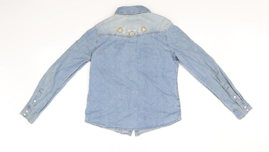 NewLook Womens Blue Jacket Coatigan Size 8