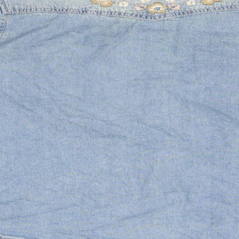 NewLook Womens Blue Jacket Coatigan Size 8