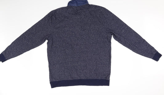 Sandstone & Co Men Mens Blue Pullover Jumper Size L