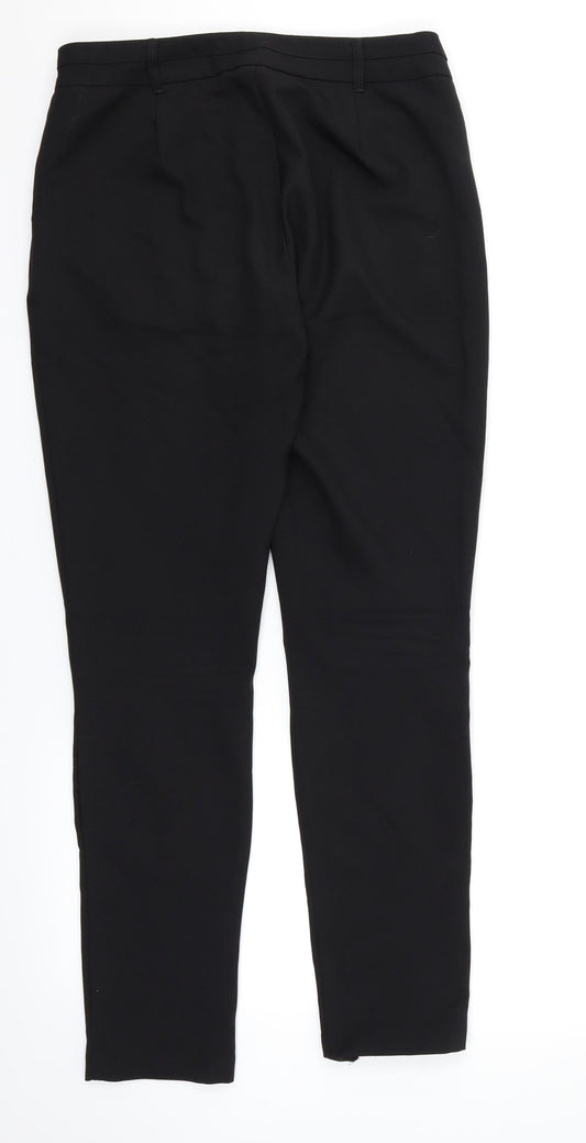 New Look Womens Black Dress Pants Trousers Size 10