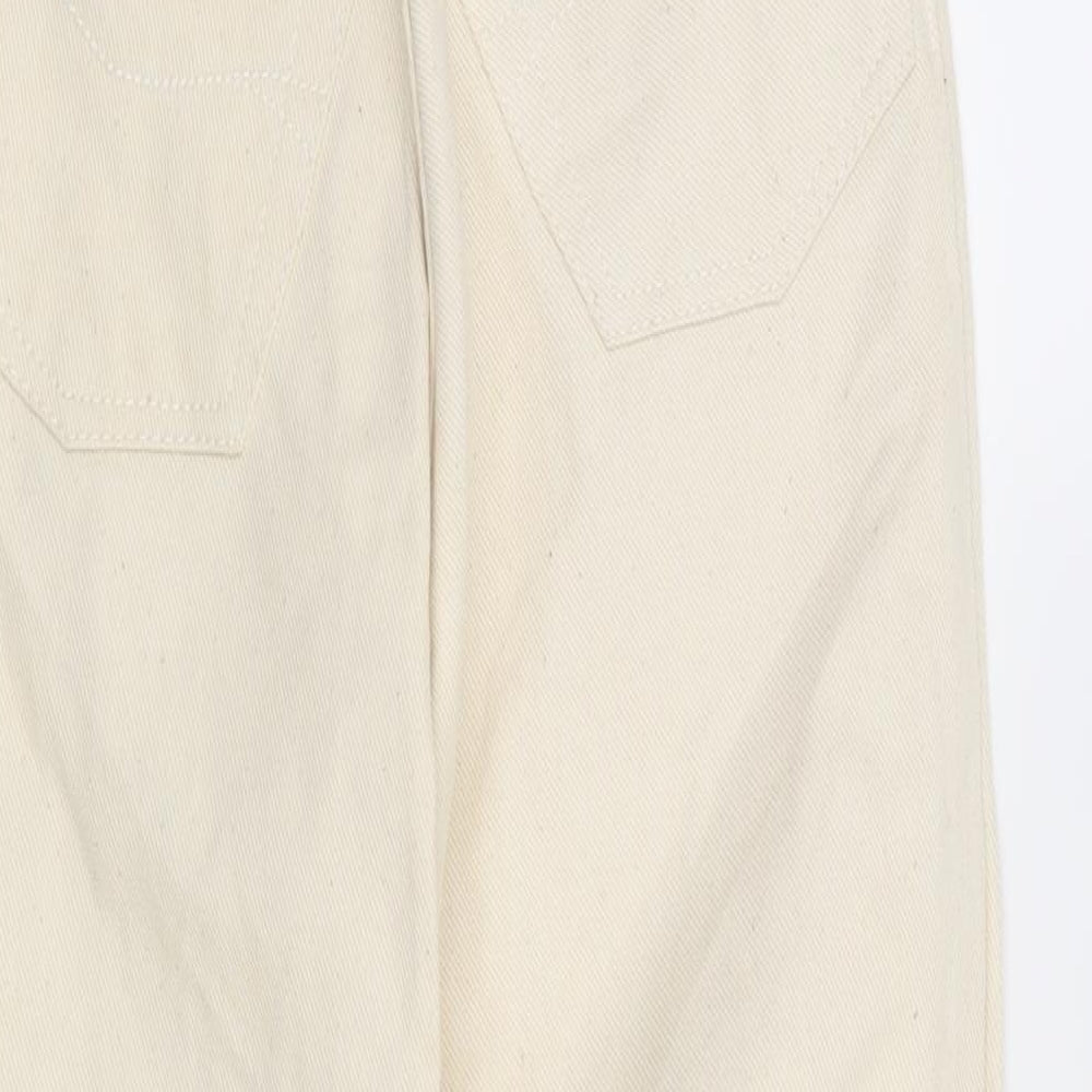 Pepe Jeans Womens Beige Straight Jeans L22 in