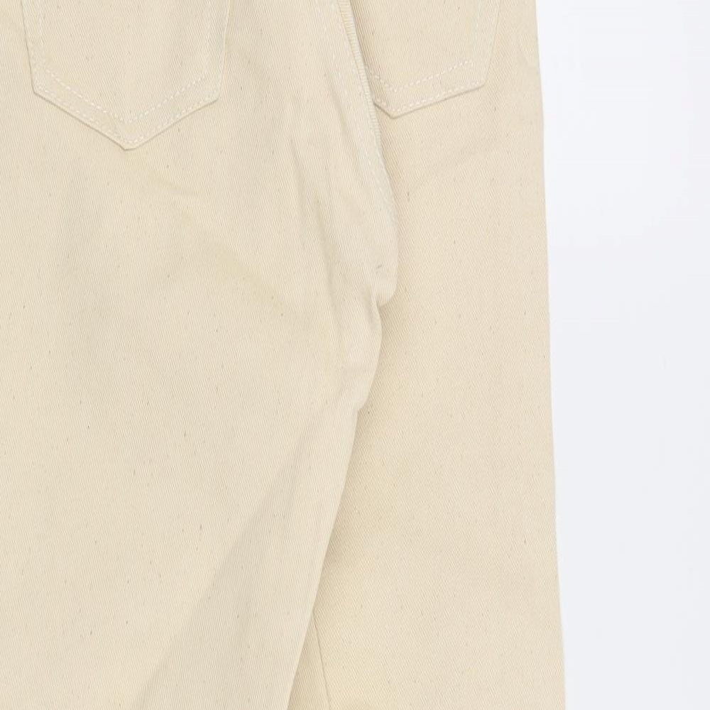 Pepe Jeans Womens Beige Straight Jeans Size 22 in L23 in