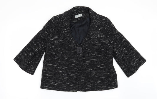 Womens UK Size 12 Wallis Black Jacket
