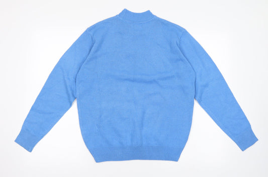 Damart Womens Blue Pullover Jumper Size 10