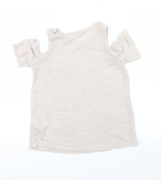 Womens UK Size 8 New Look Pink Basic Tank