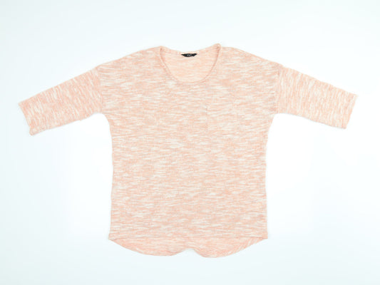 Womens UK Size 12 F&F Pink Basic Blouse