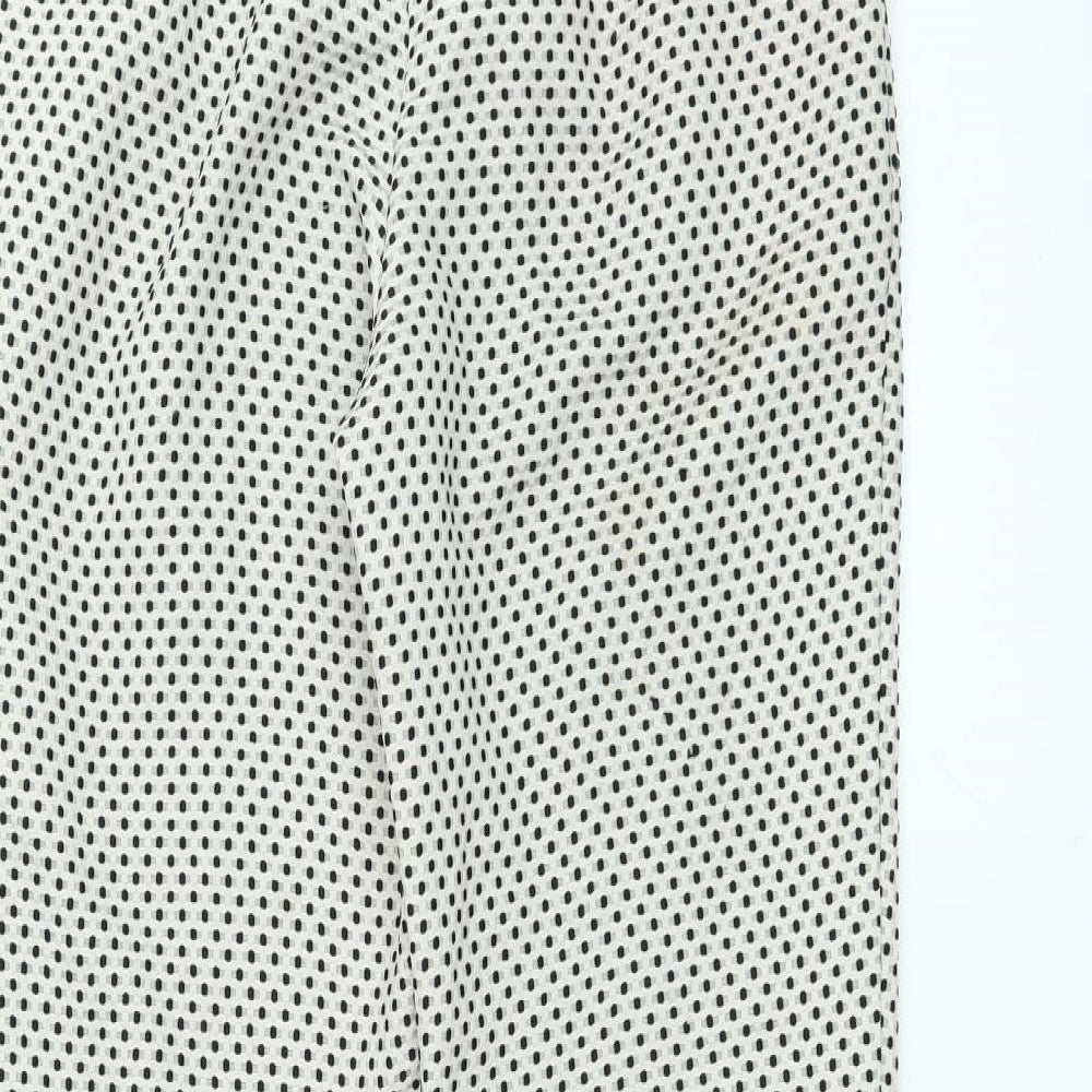 New Look Womens Pink Trousers Size 6 L24 in