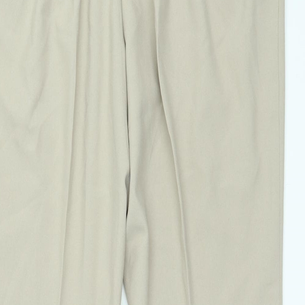 Cotton Traders Womens Beige Trousers Size 18 L26 in