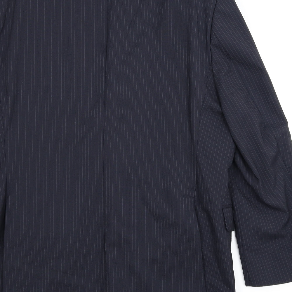 Mens UK Size 44 Preworn Regular Blue Suit Jacket