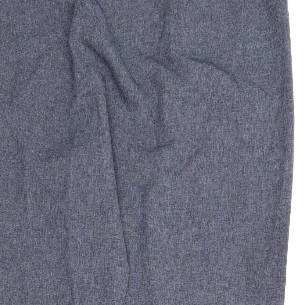 Womens UK Size 22 Le Bon Marché Regular Fit Capri Blue Trousers