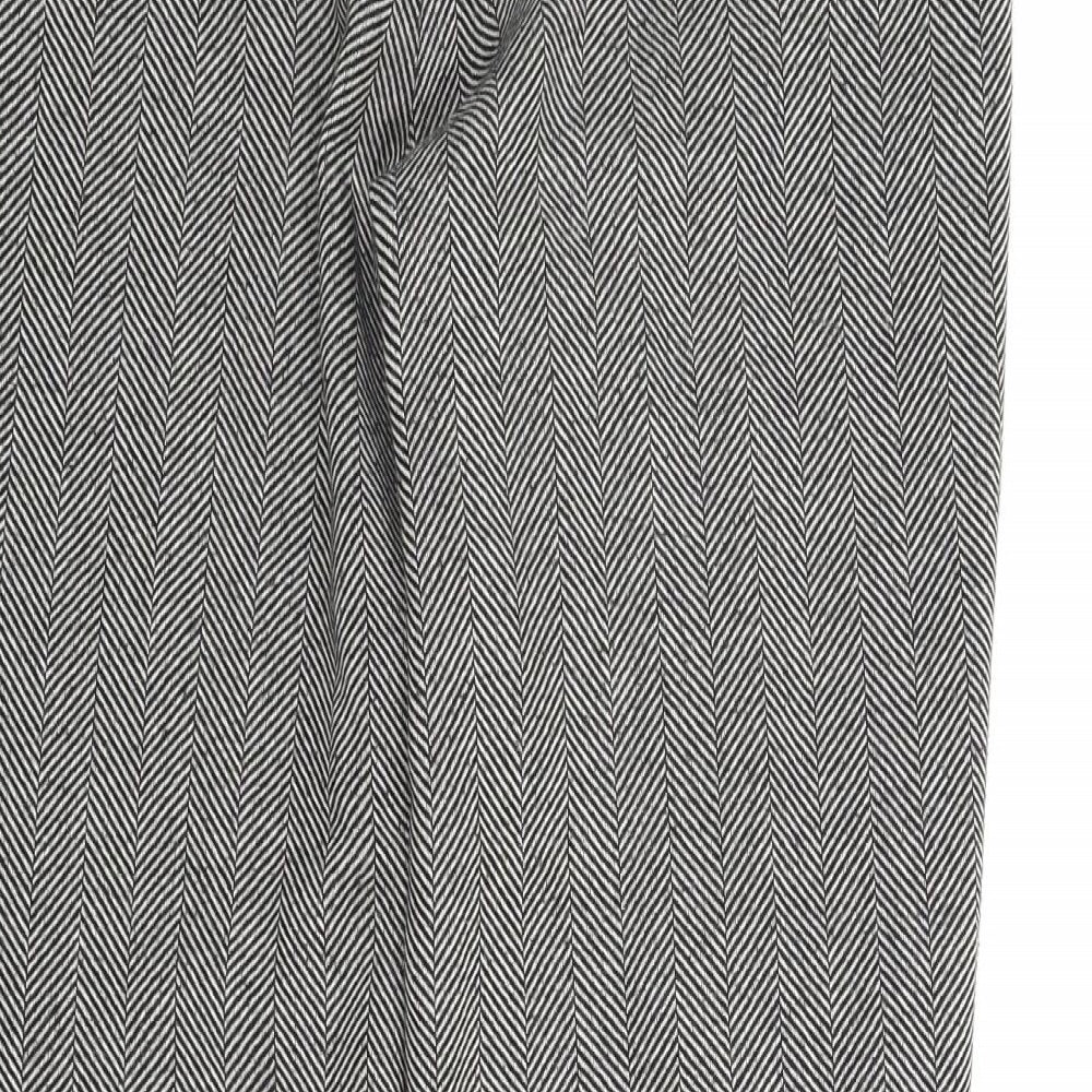Womens UK Size 14 Papaya Regular Fit Grey Trousers