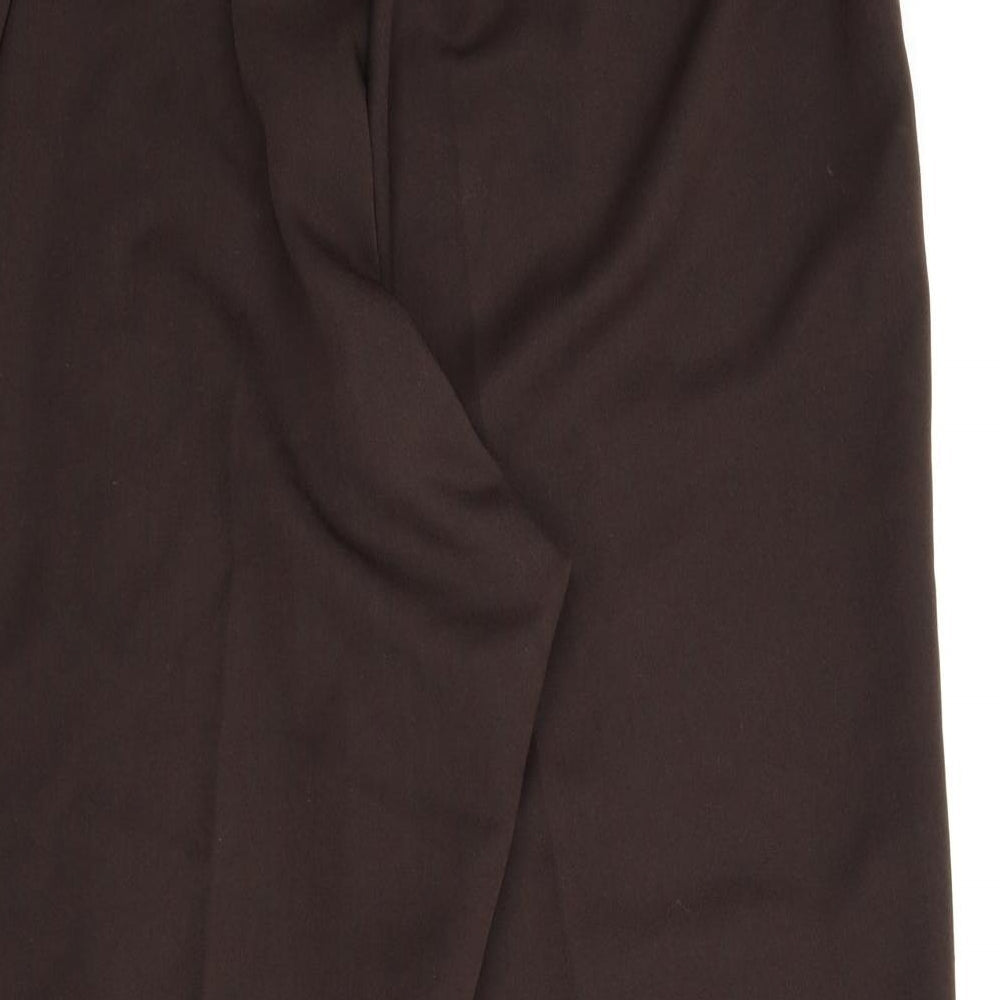 Womens UK Size 20 Saloos Regular Fit Carpenter Brown Trousers