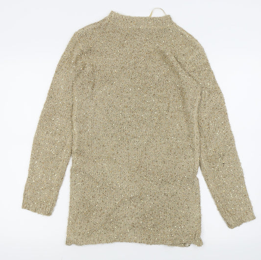 Primark Womens Gold Fit & Flare Size 6