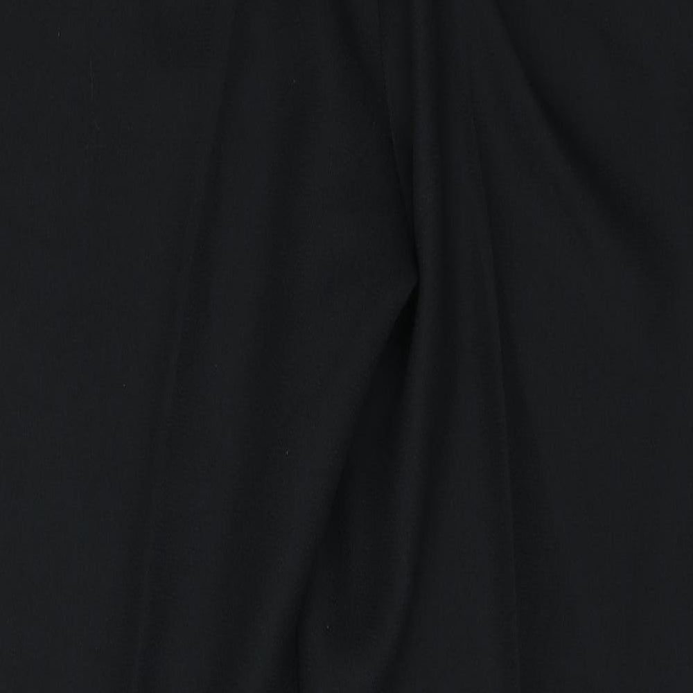 OPUS Womens Black Trousers Size 12 L29 in