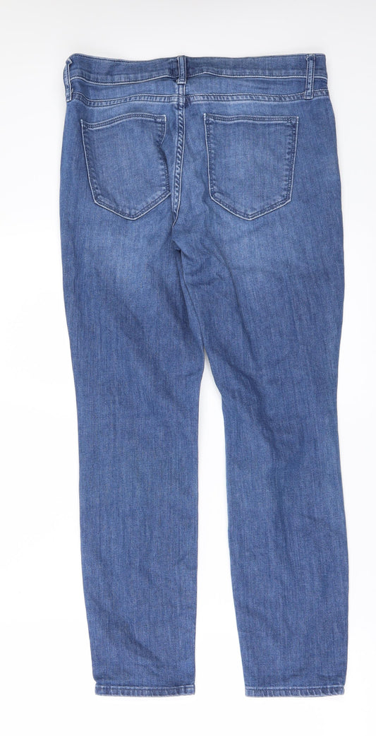 Gap Womens Blue Denim Skinny Jeans Size 27 in L26 in