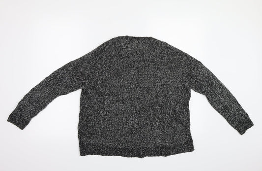 NEWLOOK Womens Black Cape Jumper Size M