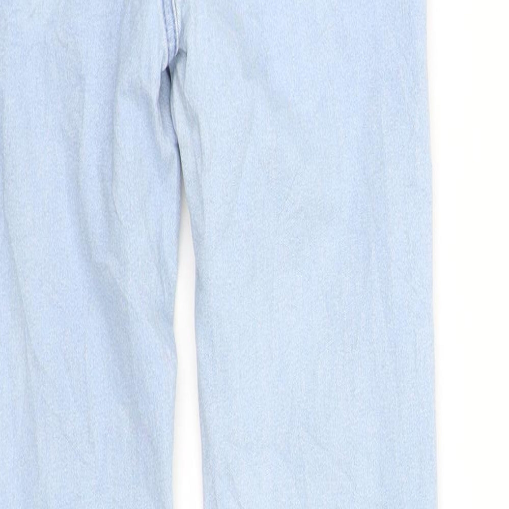 Womens UK Size XS WOW Regular Fit Skinny Blue Jeans