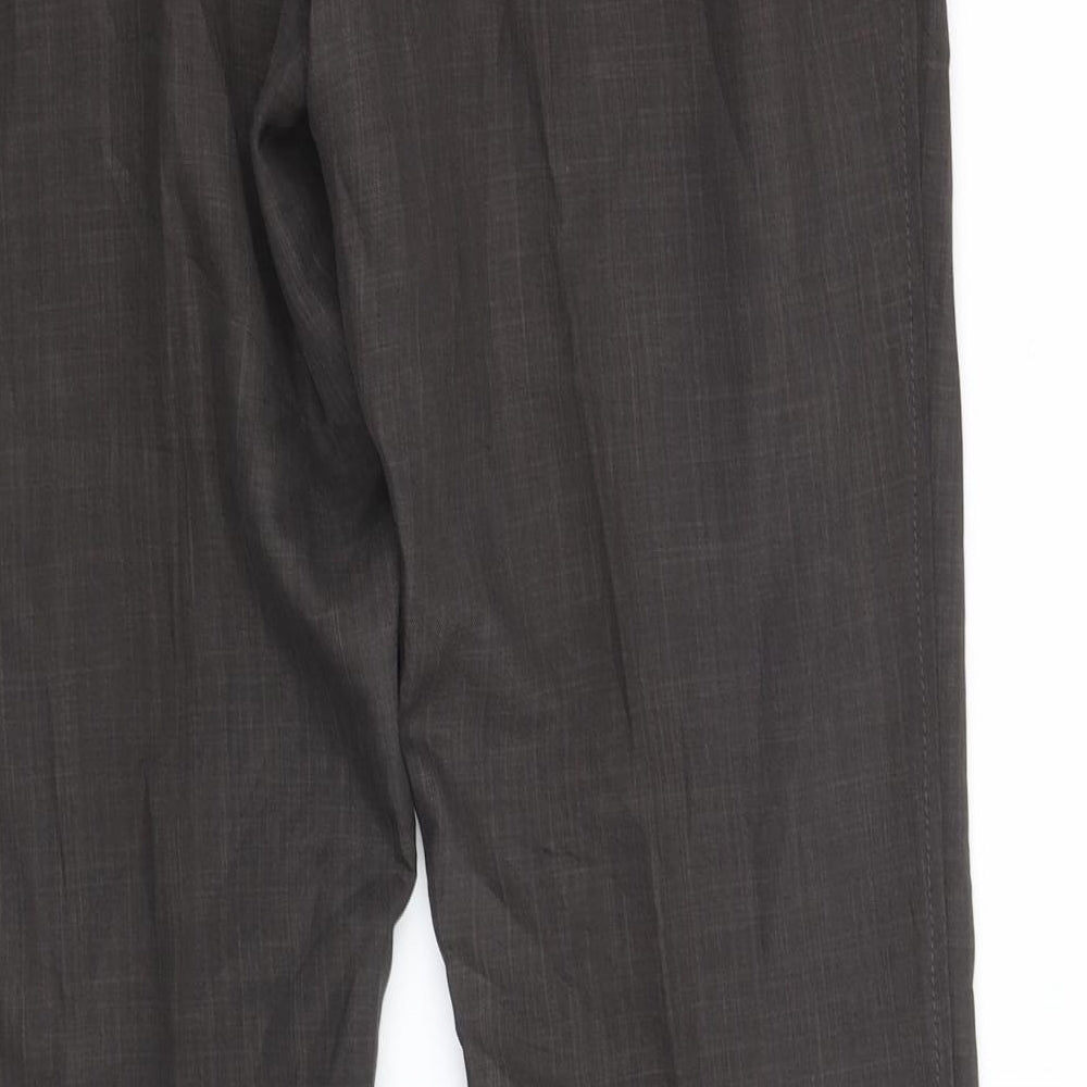Womens UK Size 12 Dorothy Perkins Regular Fit Grey Trousers