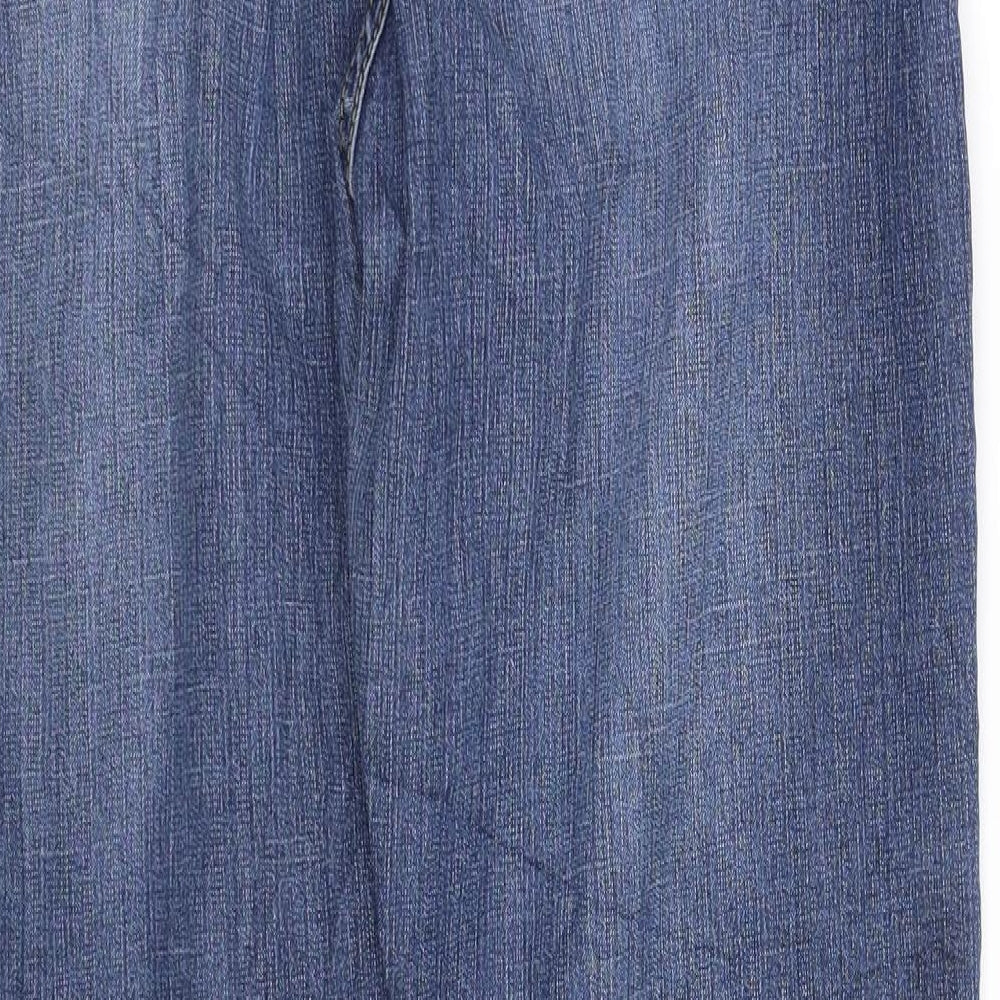 in blue Womens Black Straight Jeans Size 32 in L31 in