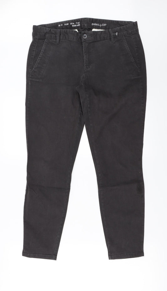 Gap Womens Brown Straight Jeans Size 10 L25 in