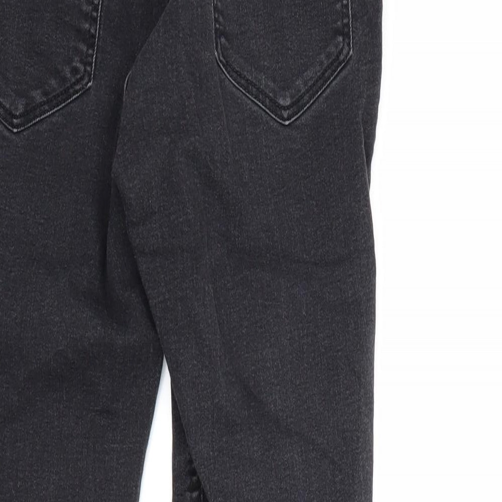 Womens UK Size 10 Divided Regular Fit Skinny Black Jeans