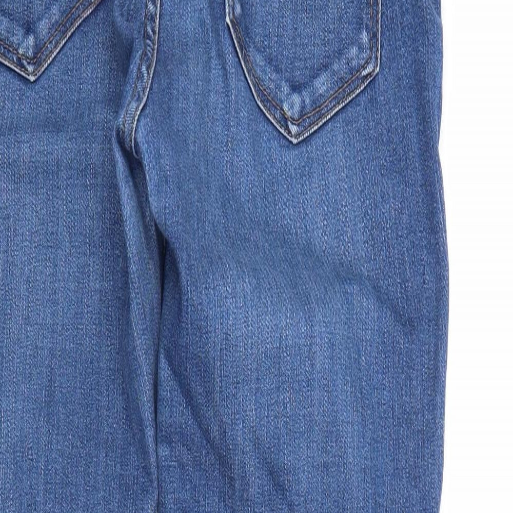 NEXT Womens Blue Denim Skinny Jeans Size 12 L27 in