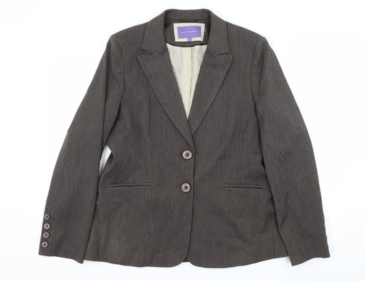 Womens UK Size 16 Autonomy Regular Grey Suit Jacket