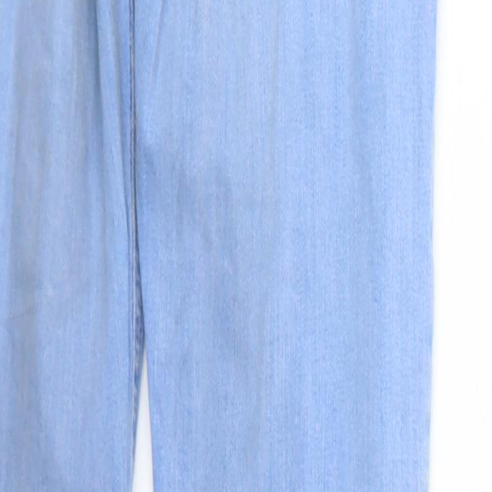 Topshop Womens Blue Skinny Jeans Size 28 L30 in