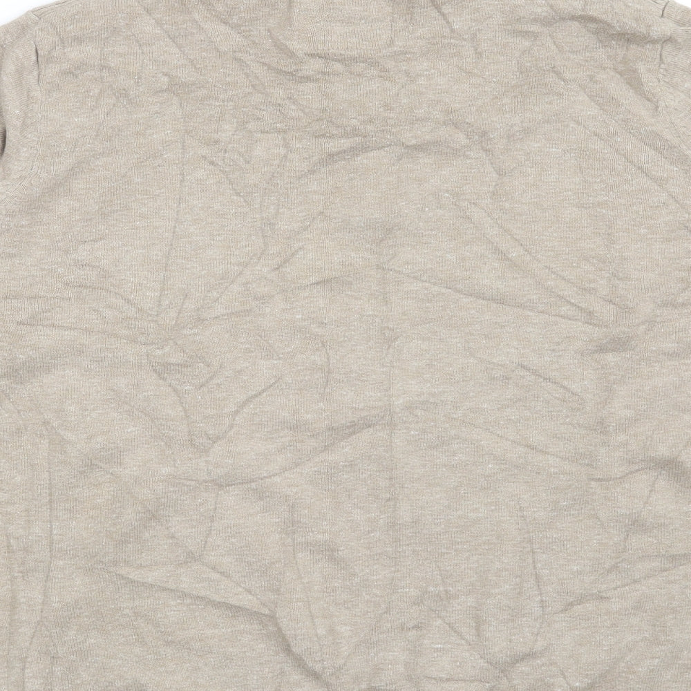 Officers Club Mens Beige Pullover Jumper Size L