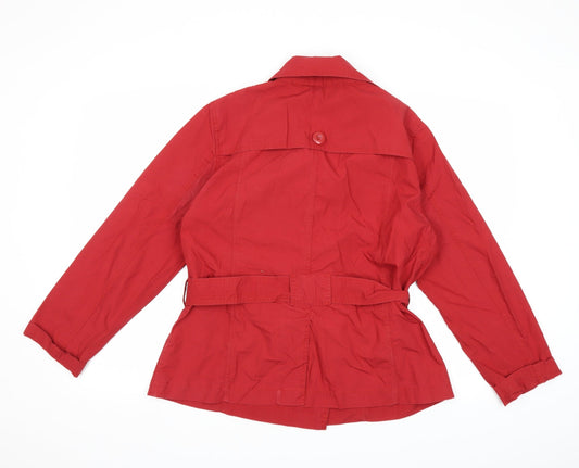 Cherokee Womens Red Jacket Coat Size 16
