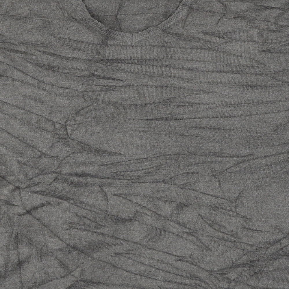 M&S Mens Grey Pullover Jumper Size 2XL