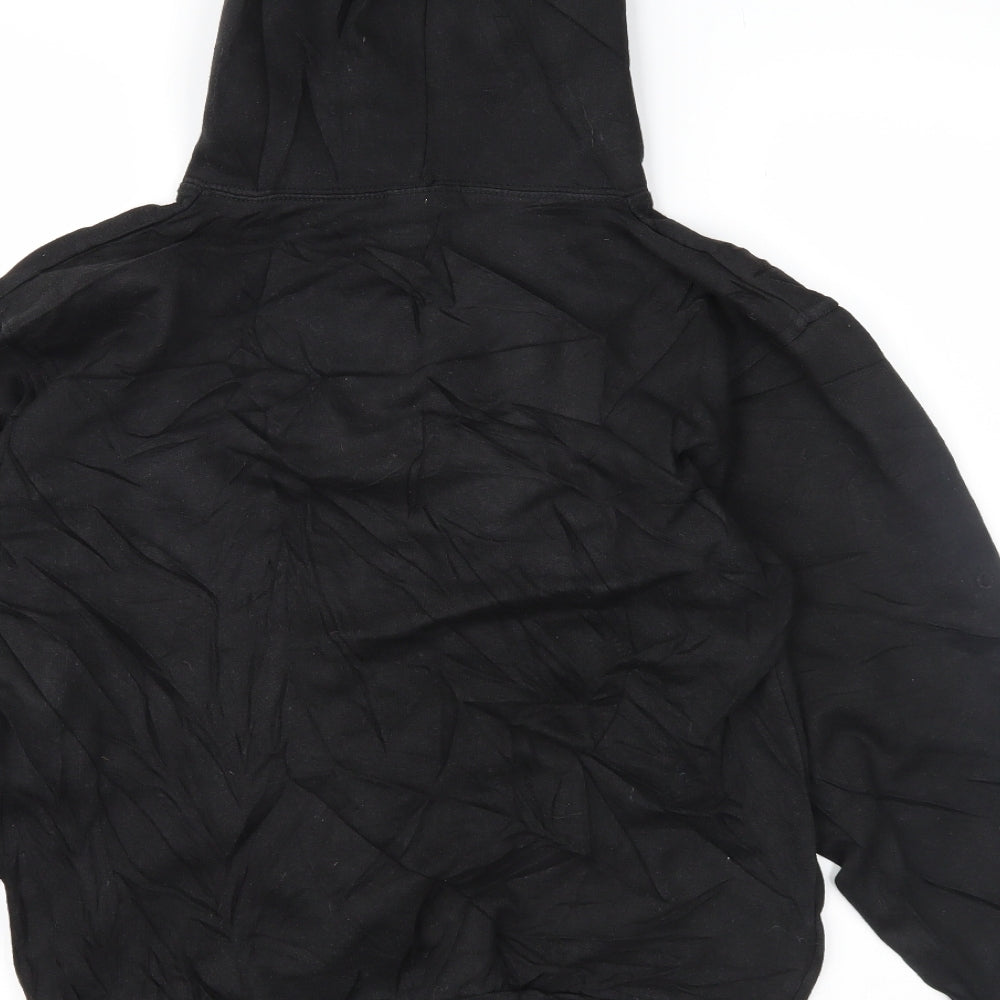 Womens Black Pullover Hoodie Size XS