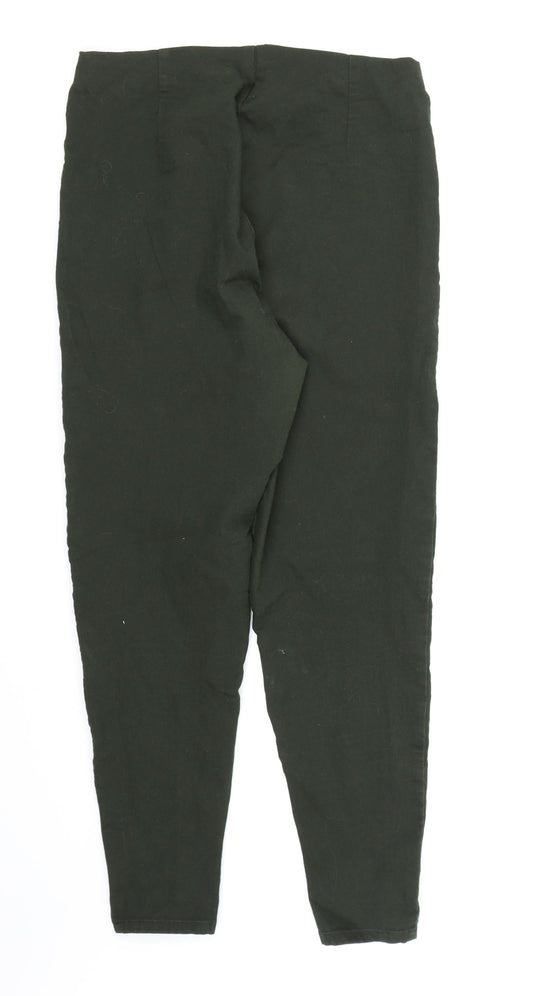 George Womens Green Denim Jegging Jeans Size 12 L26 in